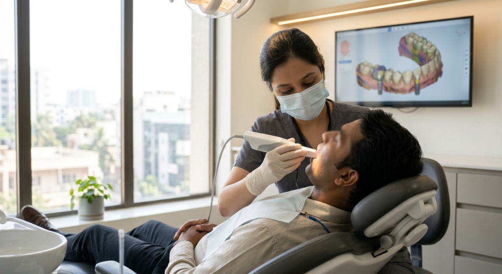 Digital scan and assessment that fixes the exact aligner price